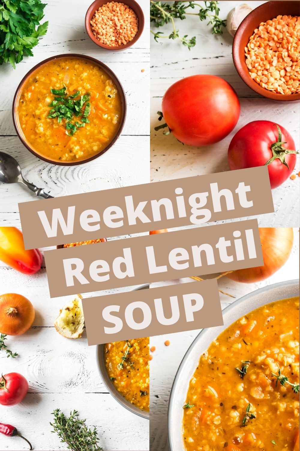 Quick, Simple & Satisfying Weeknight Split Red Lentil Soup Recipe