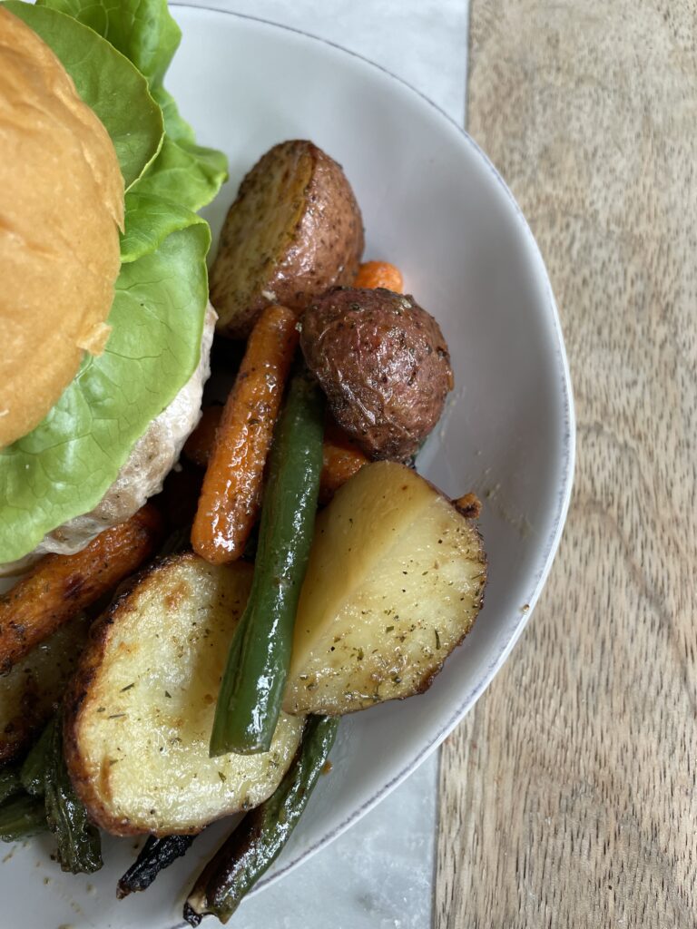 Dole Sheet Pan Turkey Burger