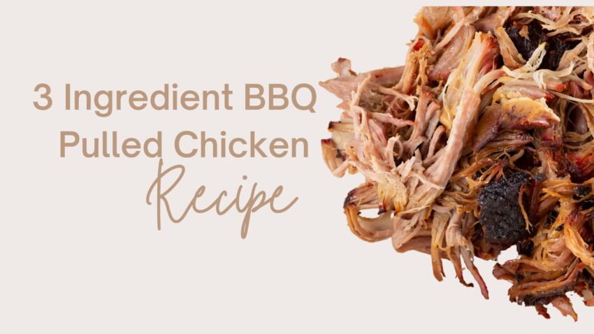 3 ingredient pulled chicken