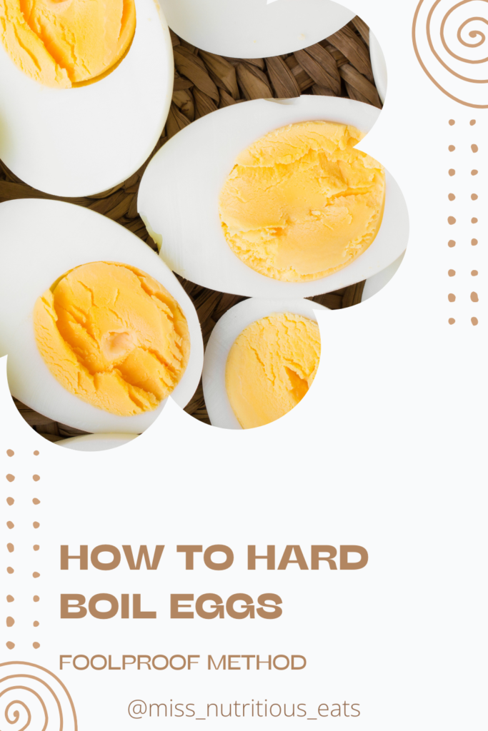 how to hard boil eggs pin