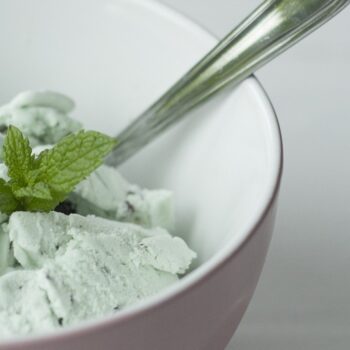 chocolate, mint, ice cream